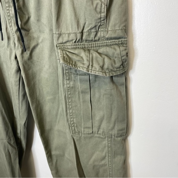 Aeropostale twill cargo jogger olive green mens medium - Picture 6 of 8